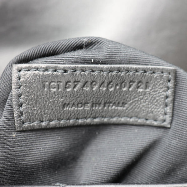 YVES SAINT LAURENT Loulou Large Matelasse Leather Chain Shoulder Bag Black