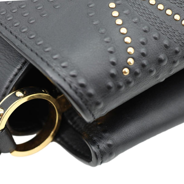 LOUIS VUITTON Capucines BB Trunk Lotus Leather Satchel Crossbody Bag Black