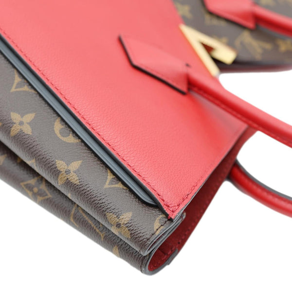 LOUIS VUITTON Kimono MM Monogram Canvas Tote Bag Red