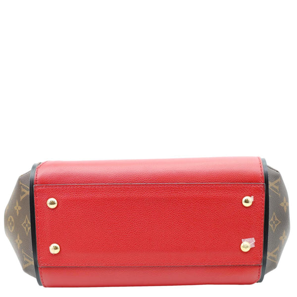 LOUIS VUITTON Kimono MM Monogram Canvas Tote Bag Red