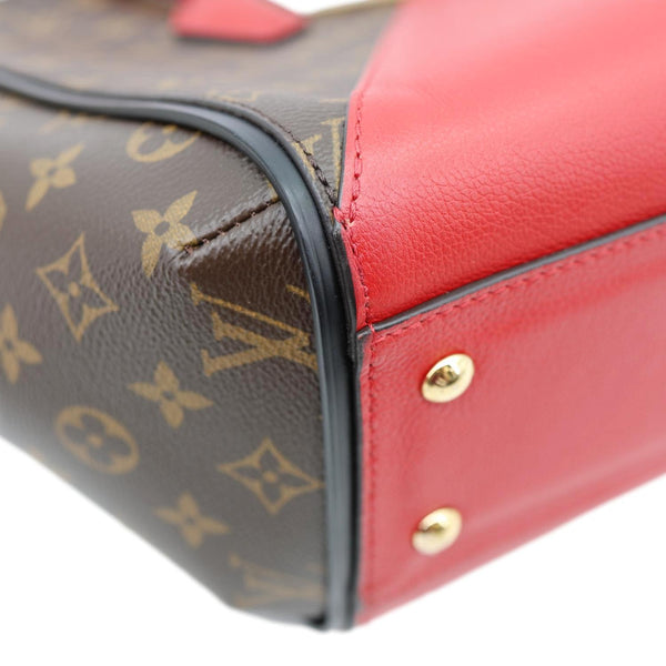 LOUIS VUITTON Kimono MM Monogram Canvas Tote Bag Red