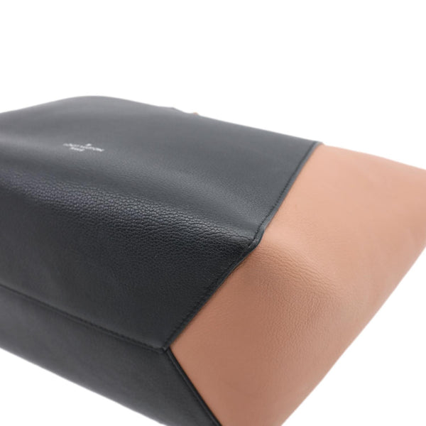 LOUIS VUITTON Lockme Cabas Leather Tote Bag Bois de Rose