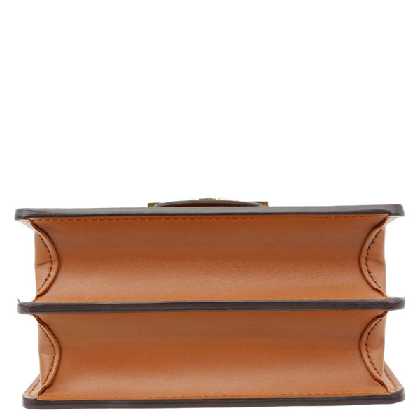 LOUIS VUITTON Dauphine MM Monogram Reverse Canvas Shoulder Bag Brown