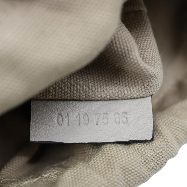 CHLOE Roy Little Horses Embroidered Leather Bucket Bag Beige