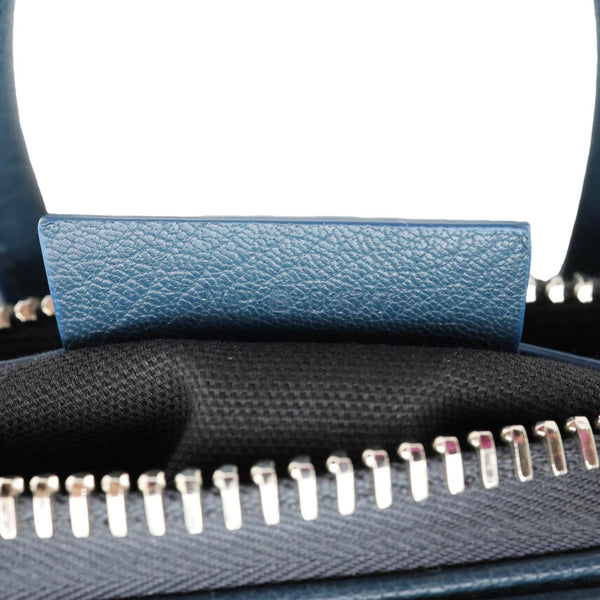 Givenchy Antigona Leather Satchel Shoulder Bag Peacock Blue