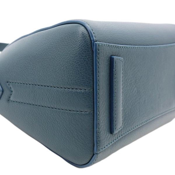 Givenchy Antigona Leather Satchel Shoulder Bag Peacock Blue