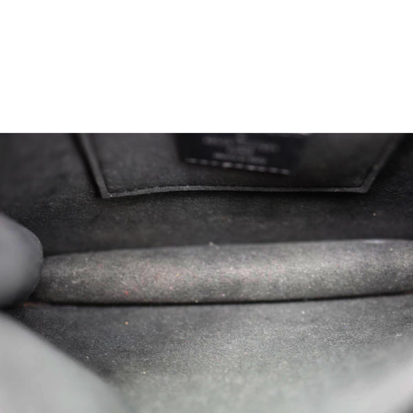 LOUIS VUITTON Dauphine Mini Tweed Sequins Crossbody Bag Black