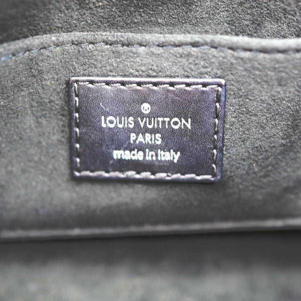 LOUIS VUITTON Dauphine Mini Tweed Sequins Crossbody Bag Black