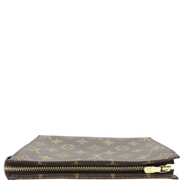 LOUIS VUITTON Toiletry 19 Monogram Canvas Pouch Brown