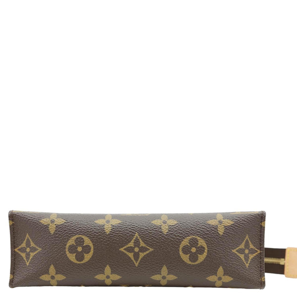 LOUIS VUITTON Toiletry 19 Monogram Canvas Pouch Brown