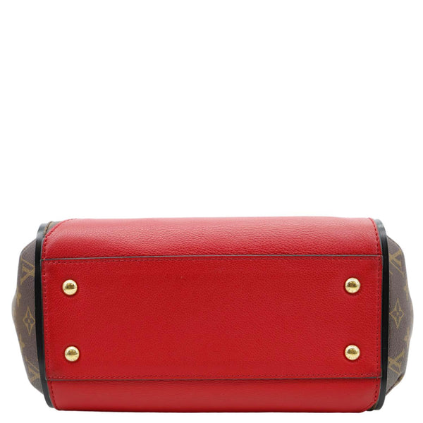 LOUIS VUITTON Kimono MM Monogram Canvas Tote Bag Red