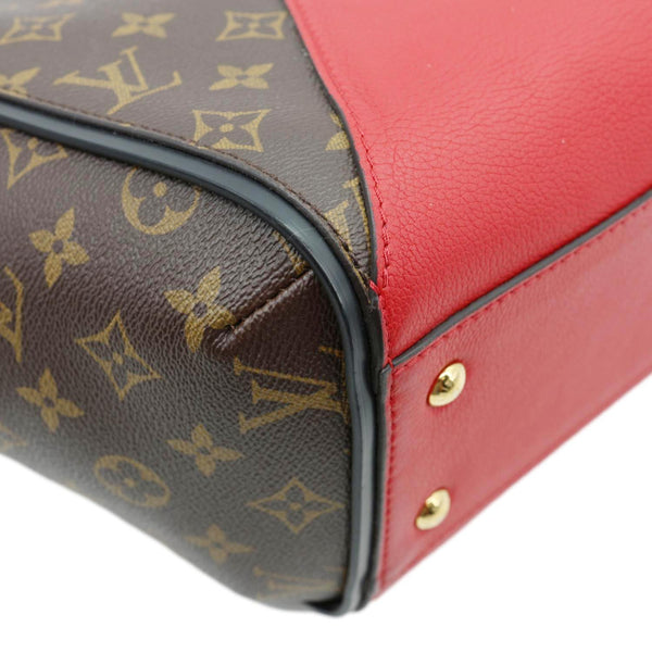 LOUIS VUITTON Kimono MM Monogram Canvas Tote Bag Red