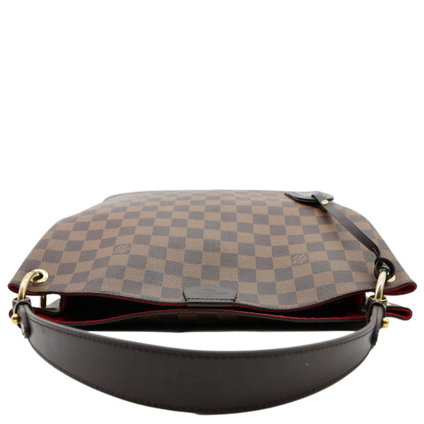 LOUIS VUITTON Graceful PM Damier Ebene Shoulder Bag Brown