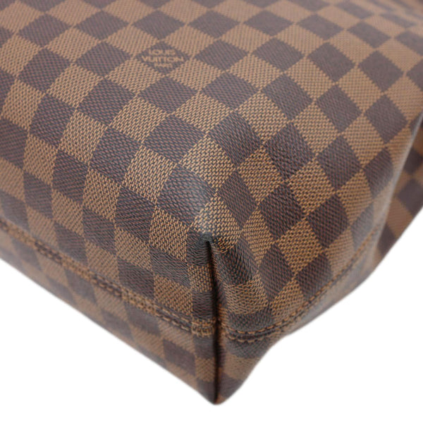 LOUIS VUITTON Graceful PM Damier Ebene Shoulder Bag Brown