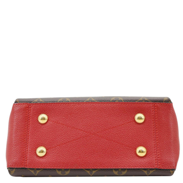 LOUIS VUITTON Surene BB Monogram Canvas Shoulder Bag Red