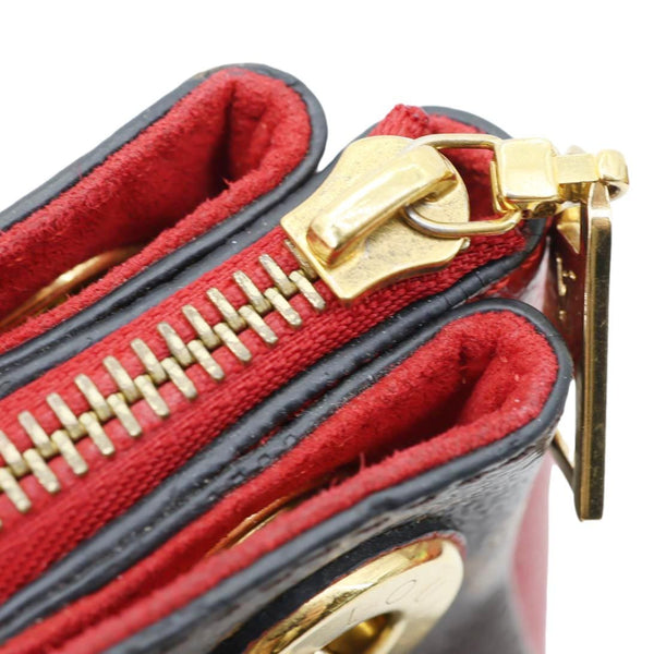 LOUIS VUITTON Surene BB Monogram Canvas Shoulder Bag Red