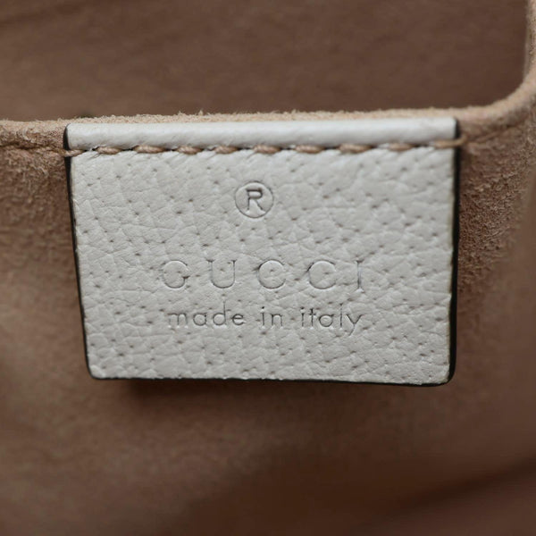 GUCCI Ophidia Flora Small Supreme Canvas Shoulder Bag Beige 499621