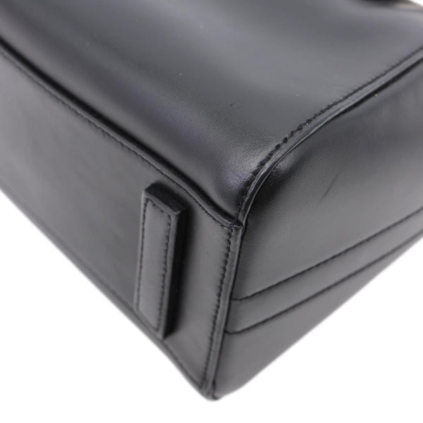 Givenchy Antigona Mini Leather Satchel Shoulder Bag Black