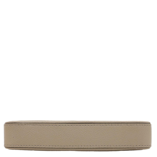 LOUIS VUITTON Easy Pouch On Strap Empreinte Leather Shoulder Bag Beige