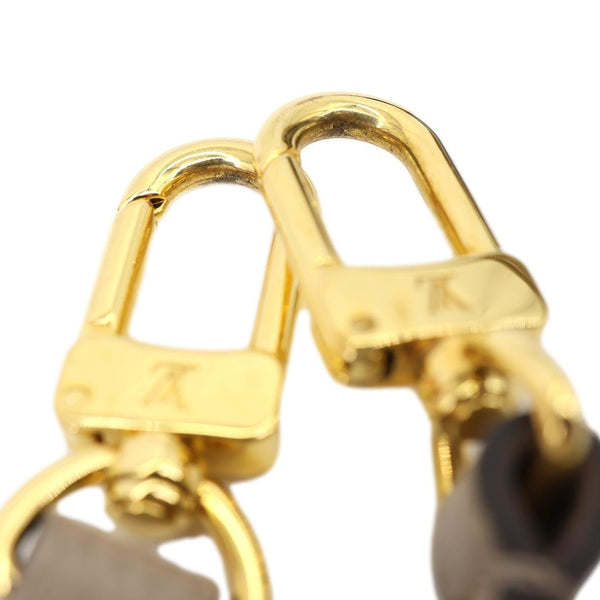 LOUIS VUITTON Easy Pouch On Strap Empreinte Leather Shoulder Bag Beige