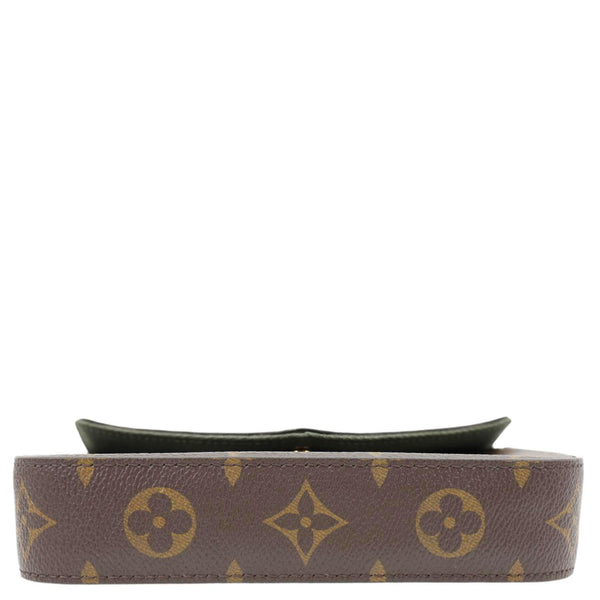 LOUIS VUITTON Felicie Pochette & Go Monogram Canvas Shoulder Bag Kaki