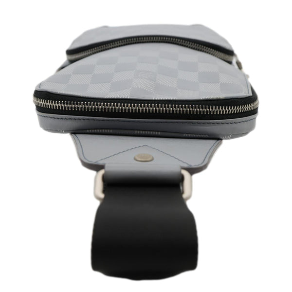 LOUIS VUITTON Avenue Sling Damier Infini Leather Backpack Bag Grey