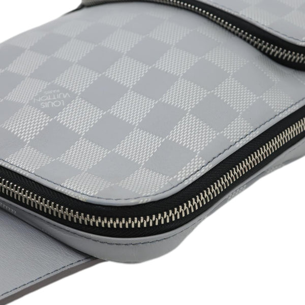 LOUIS VUITTON Avenue Sling Damier Infini Leather Backpack Bag Grey