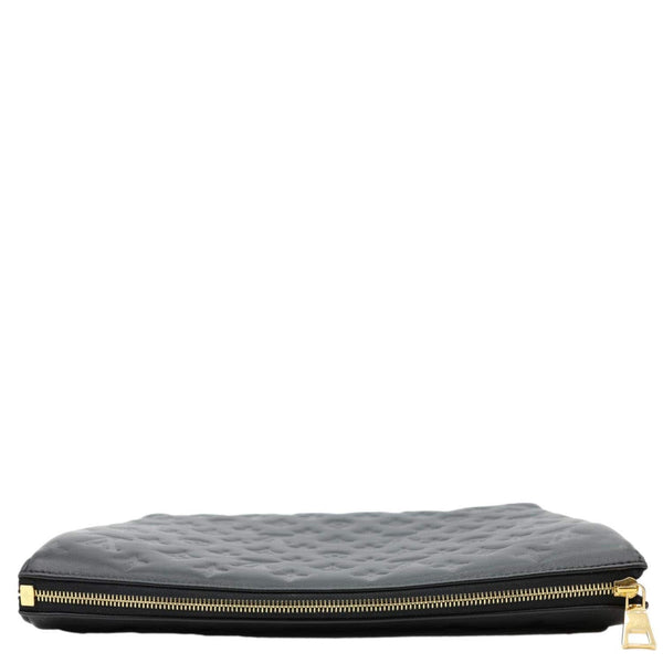 LOUIS VUITTON Coussin MM Monogram Embossed Shoulder Bag Black