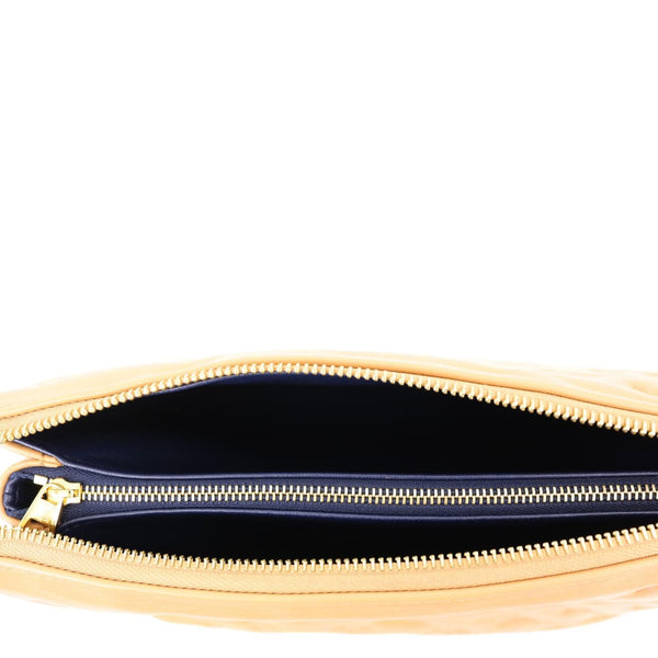 LOUIS VUITTON Coussin PM Monogram Embossed Leather Shoulder Bag Brown