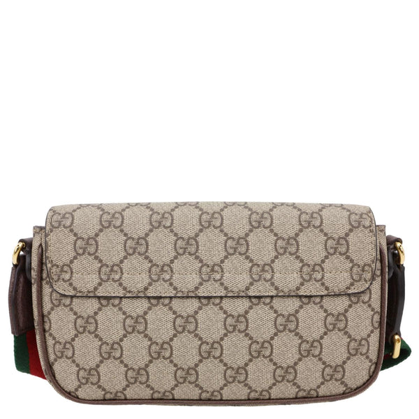 GUCCI Ophidia Envelope Mini GG Supreme Canvas Shoulder Bag Beige 764961