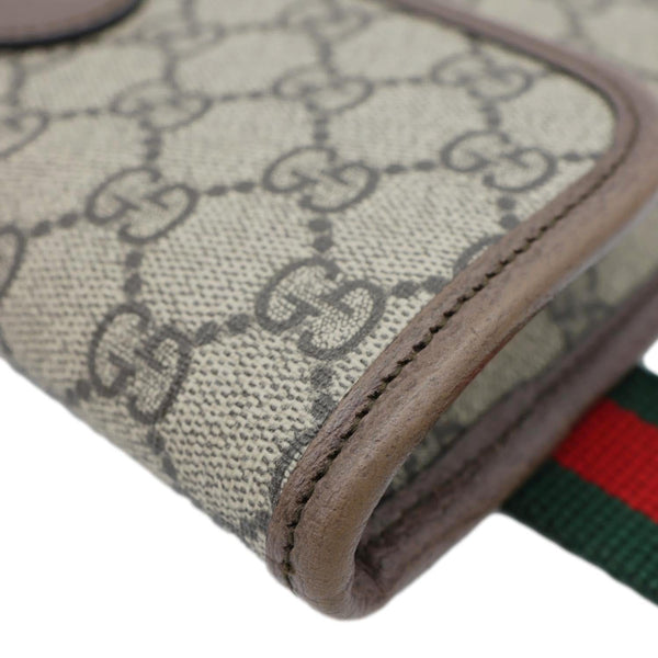 GUCCI Neo Vintage GG Supreme Canvas Waist Bag Beige 493930