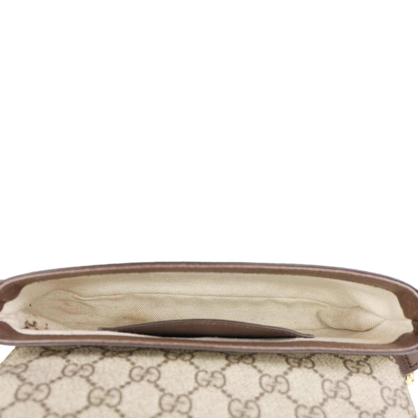 GUCCI Ophidia Envelope Mini GG Supreme Canvas Shoulder Bag Beige 764961
