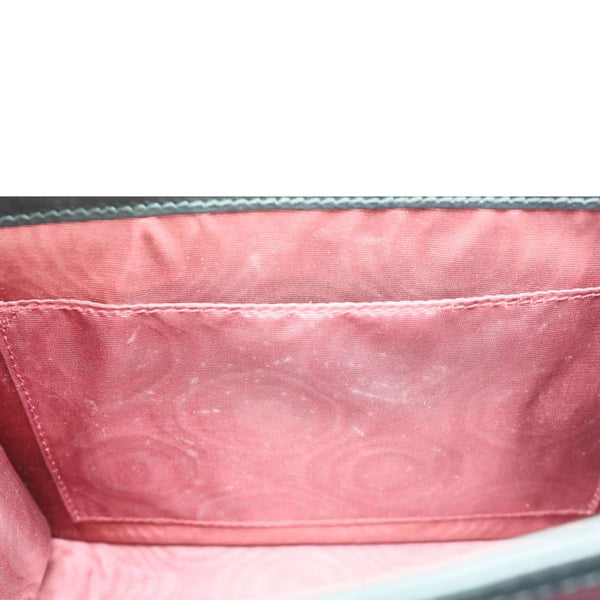 GUCCI Zumi Flap Small Grainy Leather Shoulder Bag Black 576388