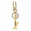 LOUIS VUITTON LV Initiales Key Holder Bag Charm Gold