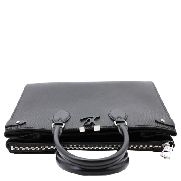 LOUIS VUITTON Grenelle MM Epi Leather Shoulder Bag Black