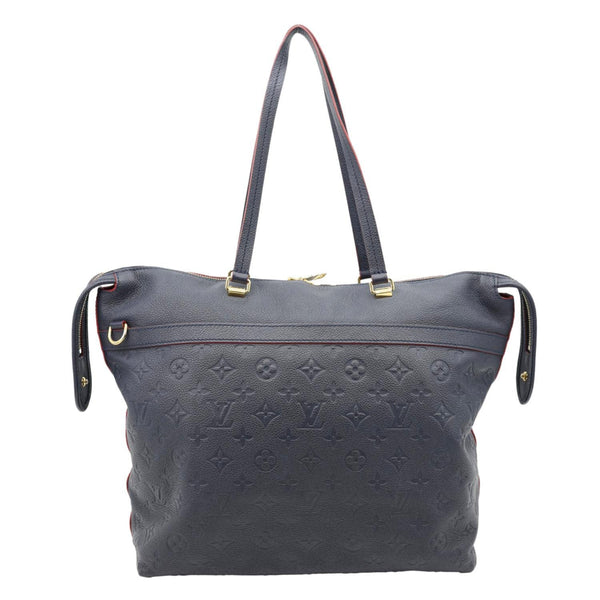 LOUIS VUITTON Boetie Monogram Empreinte Leather Shoulder Bag Marine Rouge