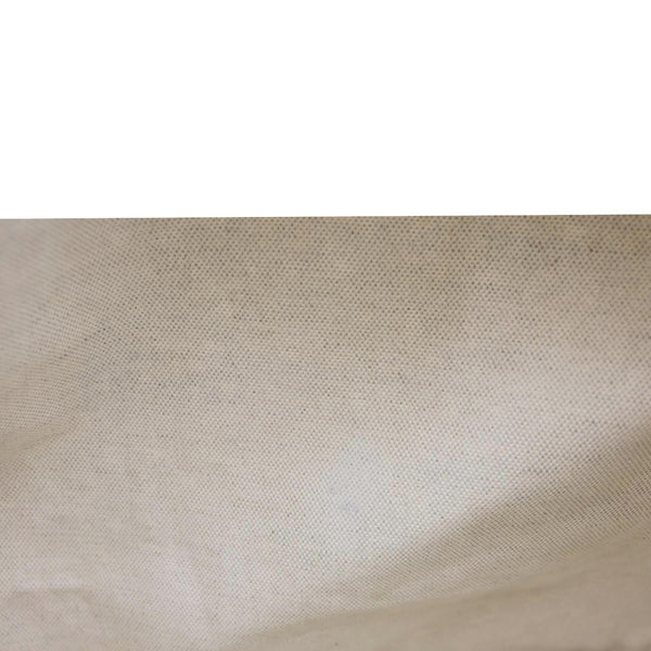 GOYARD Saint Louis GM Chevron Print Canvas Tote Bag White