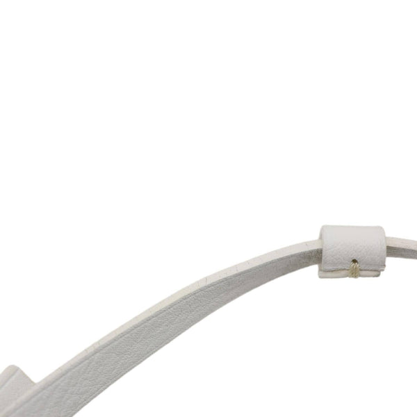 GOYARD Saint Louis GM Chevron Print Canvas Tote Bag White