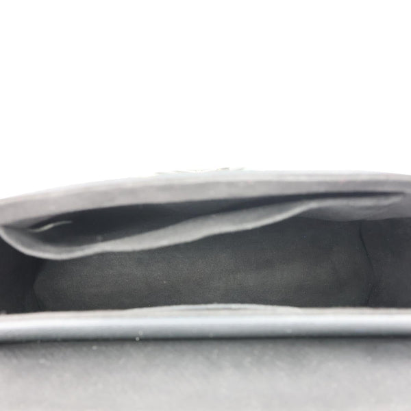 LOUIS VUITTON Twist Short Handle Epi Leather Crossbody Bag Black