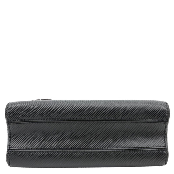 LOUIS VUITTON Twist Short Handle Epi Leather Crossbody Bag Black