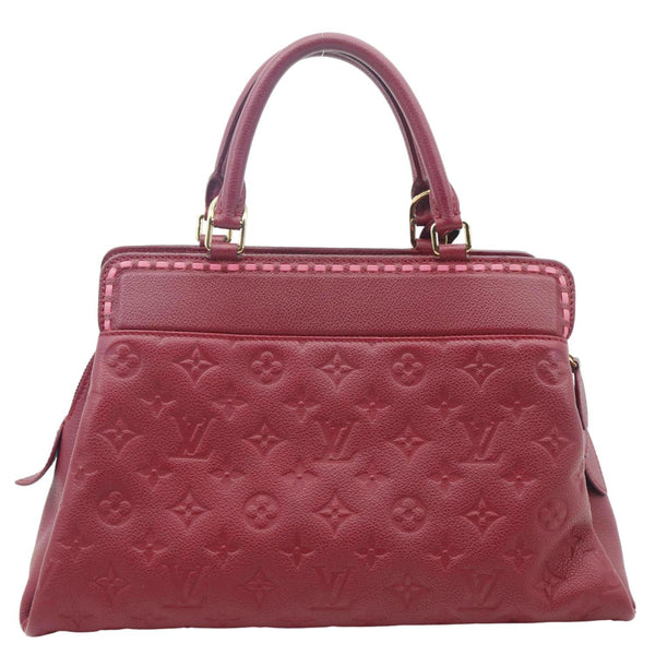 LOUIS VUITTON Vosges MM Empreinte Leather Shoulder Bag Raisin
