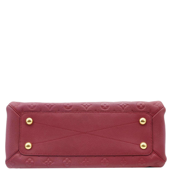 LOUIS VUITTON Vosges MM Empreinte Leather Shoulder Bag Raisin
