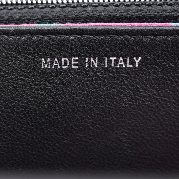 CHANEL Diamond Stitch Wallet On Chain Calfskin WOC Crossbody Bag Black