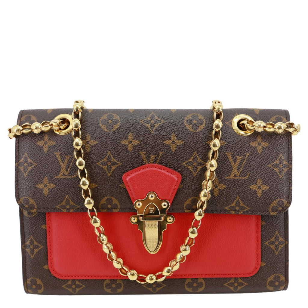 Louis Vuitton モノグラム ショルダーバッグ　ノベルティー品 LOUIS VUITTON Victoire Monogram Canvas Shoulder Bag Cherry