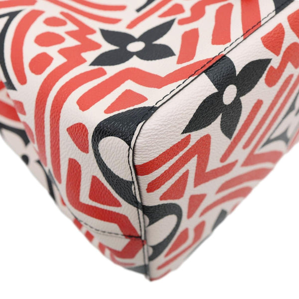 LOUIS VUITTON Crafty NeoNoe MM Monogram Canvas Shoulder Bag Red