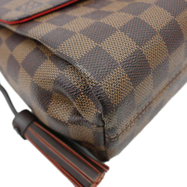 LOUIS VUITTON Croisette Damier Ebene Crossbody Bag Brown