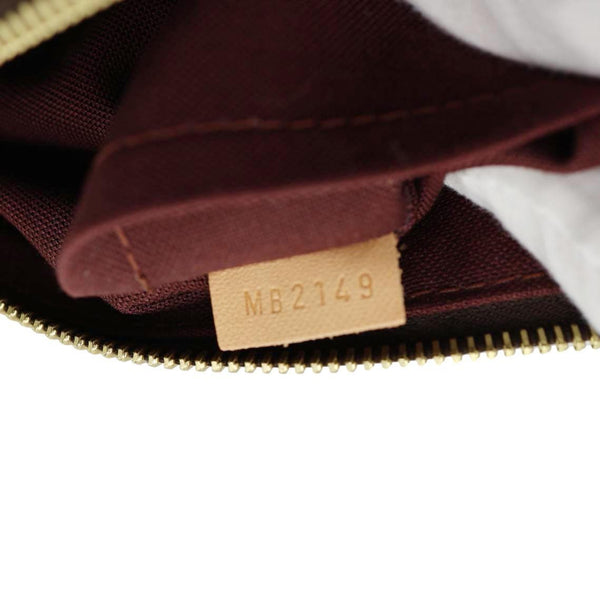 LOUIS VUITTON Rivoli MM Monogram Canvas Shoulder Bag Brown