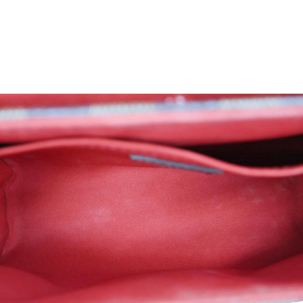 LOUIS VUITTON Croisette Damier Ebene Crossbody Bag Brown