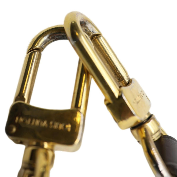 LOUIS VUITTON Croisette Damier Ebene Crossbody Bag Brown