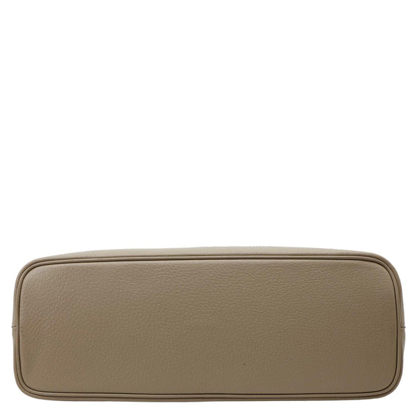 GUCCI Ophidia Dollar Calfskin GG Supreme Canvas Tote Bag Beige 739730